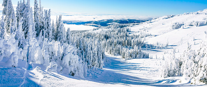 Las mejores pistas de esquí de Canadá