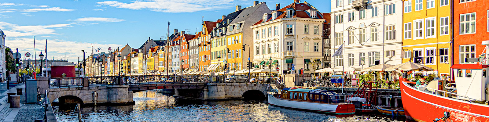 Canal de Nyhavn, Copenhague Copenhague, Dinamarca