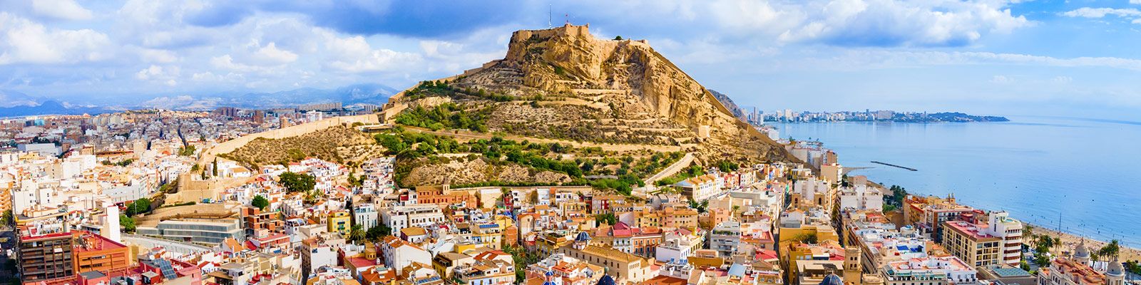Panorámica del Castillo de Santa Bárbara, Alicante Alicante, Comunidad Valenciana