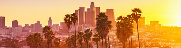 Puesta de sol en Los Ángeles