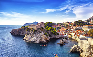 Vista panorámica de Dubrovnik