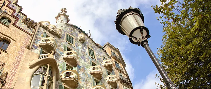 Fachada de la Casa Batlló, Barcelona