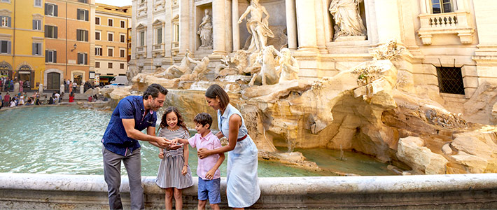 Roma, uno de los principales destinos para cruceros con niños