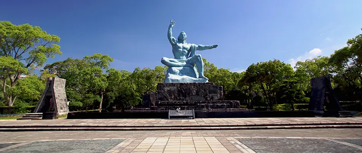 Monumento a la Paz en Nagasaki, Japón