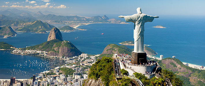Crucero de paso por Río de Janeiro, Brasil