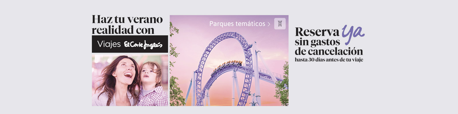 Reserva ya tus vacaciones en Parques Temáticos