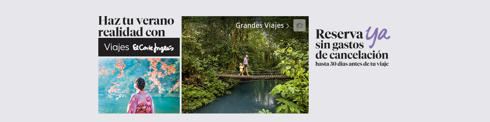 Reserva ya tus vacaciones de verano en grandes viajes