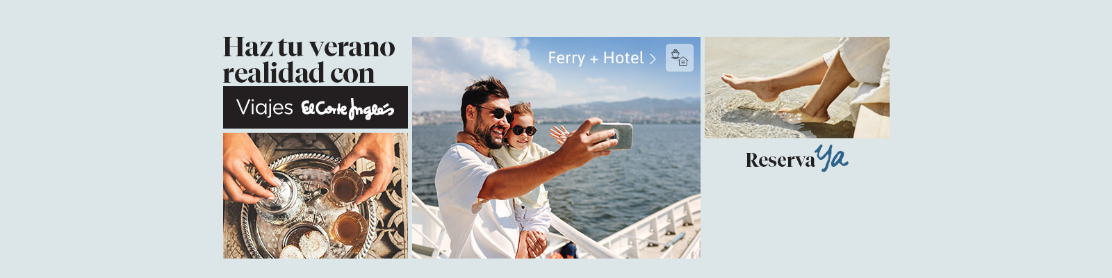 Reserva ya tus vacaciones de verano en ferry + hotel