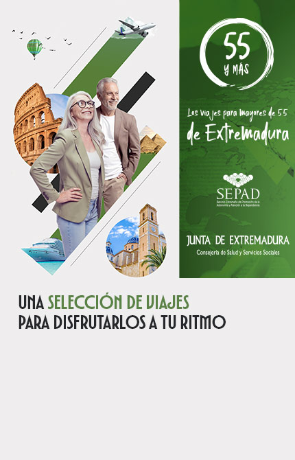 Los viajes para mayores de 55 de Extremadura