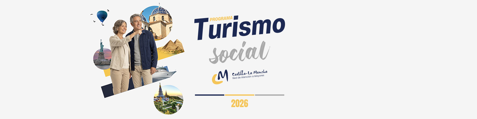 Los viajes para mayores de 55 de Castilla-La Mancha