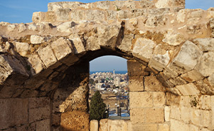Vistas desde la citadela de Trípoli, Líbano