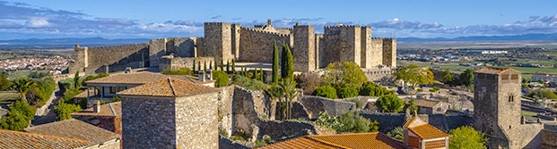 Panorámica del Castillo de Trujillo