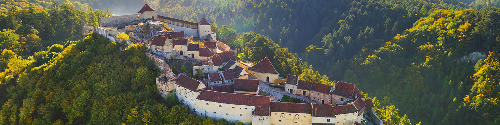 La fortaleza de Rasnov, en Brasov