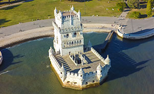 Torre de Belém. Vista aérea