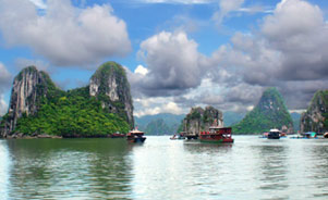 Halong Bay. Vietnam
