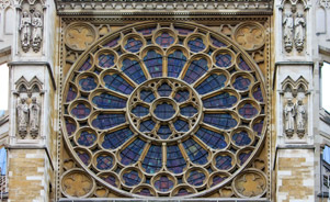 Abadía de Westminster, Rosetón
