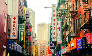 Chinatown en Lower Manhattan