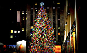 Árbol navideño en Rockefeller Center