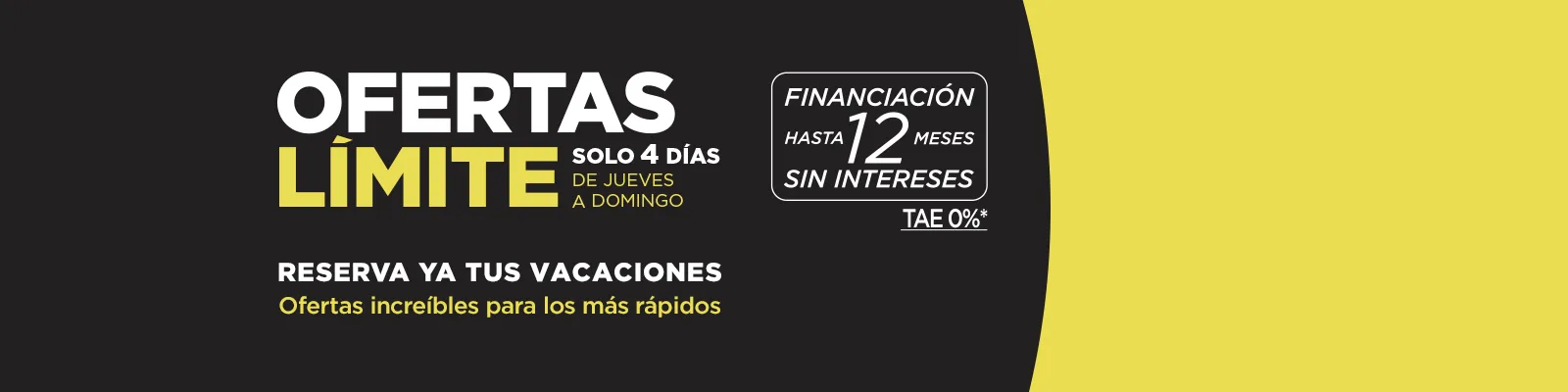 ¡Ofertas límite!