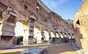 Galería interior del Coliseo