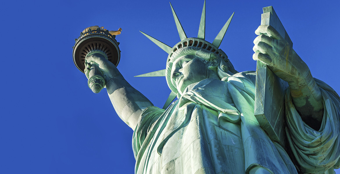 Nueva York estatua de la libertad