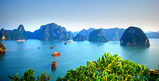 Halong Bay. Vietnam