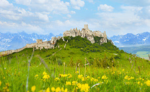 Castillo de Spis, en Eslovaquia