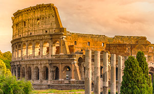 Vista sur del Coliseo
