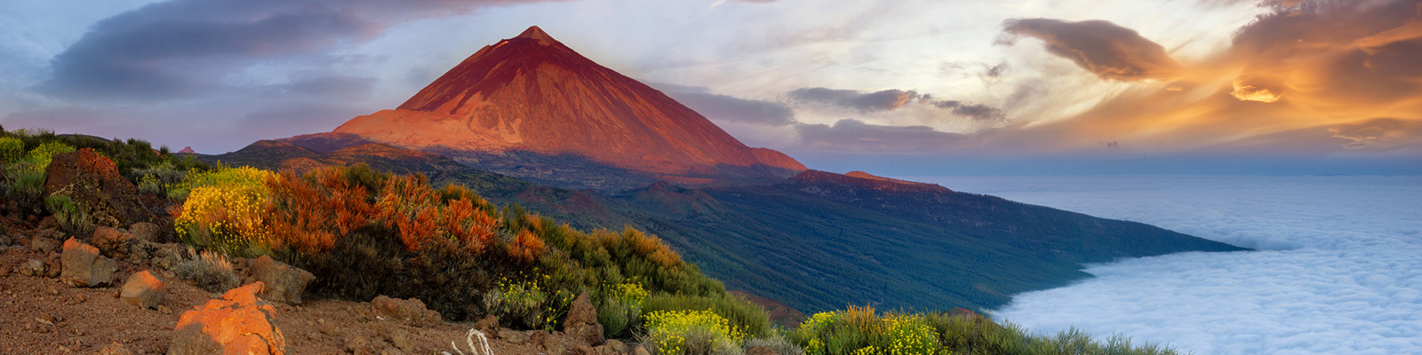 Panorámica del Parque Nacional del Teide